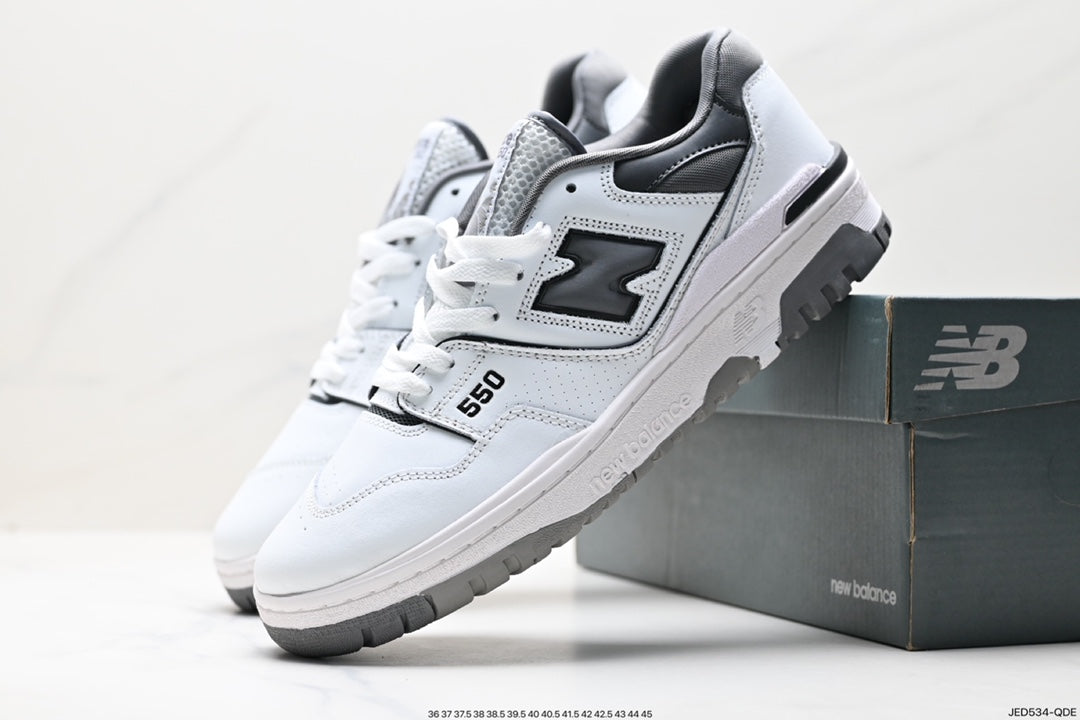 New Balance 550 Bianco Grigio Scuro